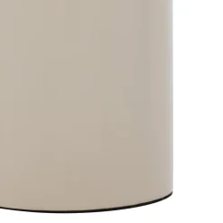 LAMPE CYLINDRE VERRE ASTI ARGILE H.36CM