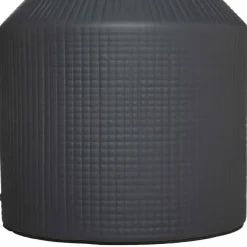 LAMPE CYLINDRE WOND GRIS ARDOISE H.36CM