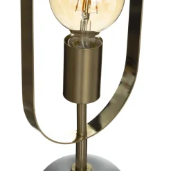 LAMPE DROITE EDITION DORE H.44CM