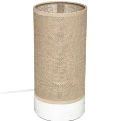 LAMPE DROITE ELVA NATUREL H.27CM