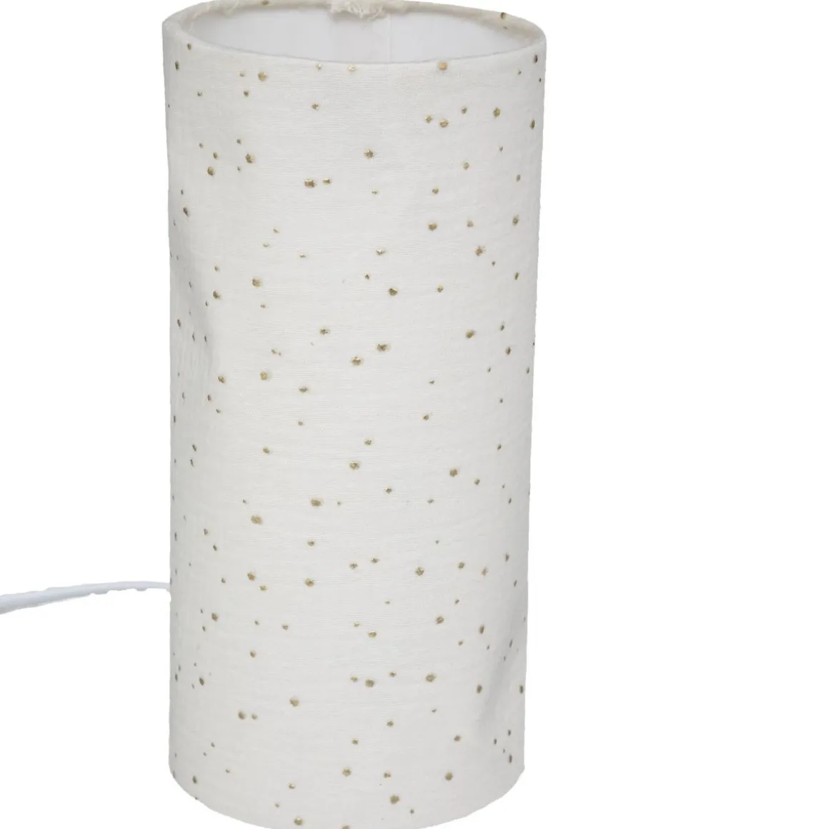 LAMPE GAZE COTON BEIGE