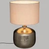 LAMPE KAIS IVOIRE MORDORE H.52CM