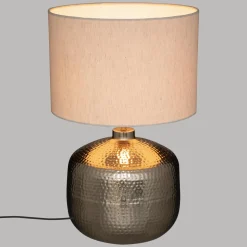 LAMPE KAIS IVOIRE MORDORE H.52CM