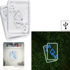 LAMPE LED EFFET NEON CARTES USB