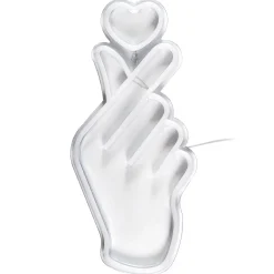 LAMPE LED EFFET NEON SIGNE COEUR USB