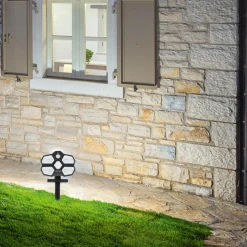 LAMPE LED SOLAIRE DETECTEUR MOUVEMENT