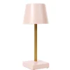 LAMPE LED TABLE ROSE TACTILE