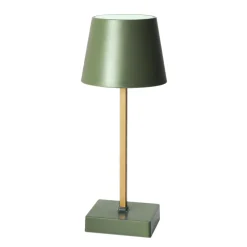 LAMPE LED TABLE VERT TACTILE