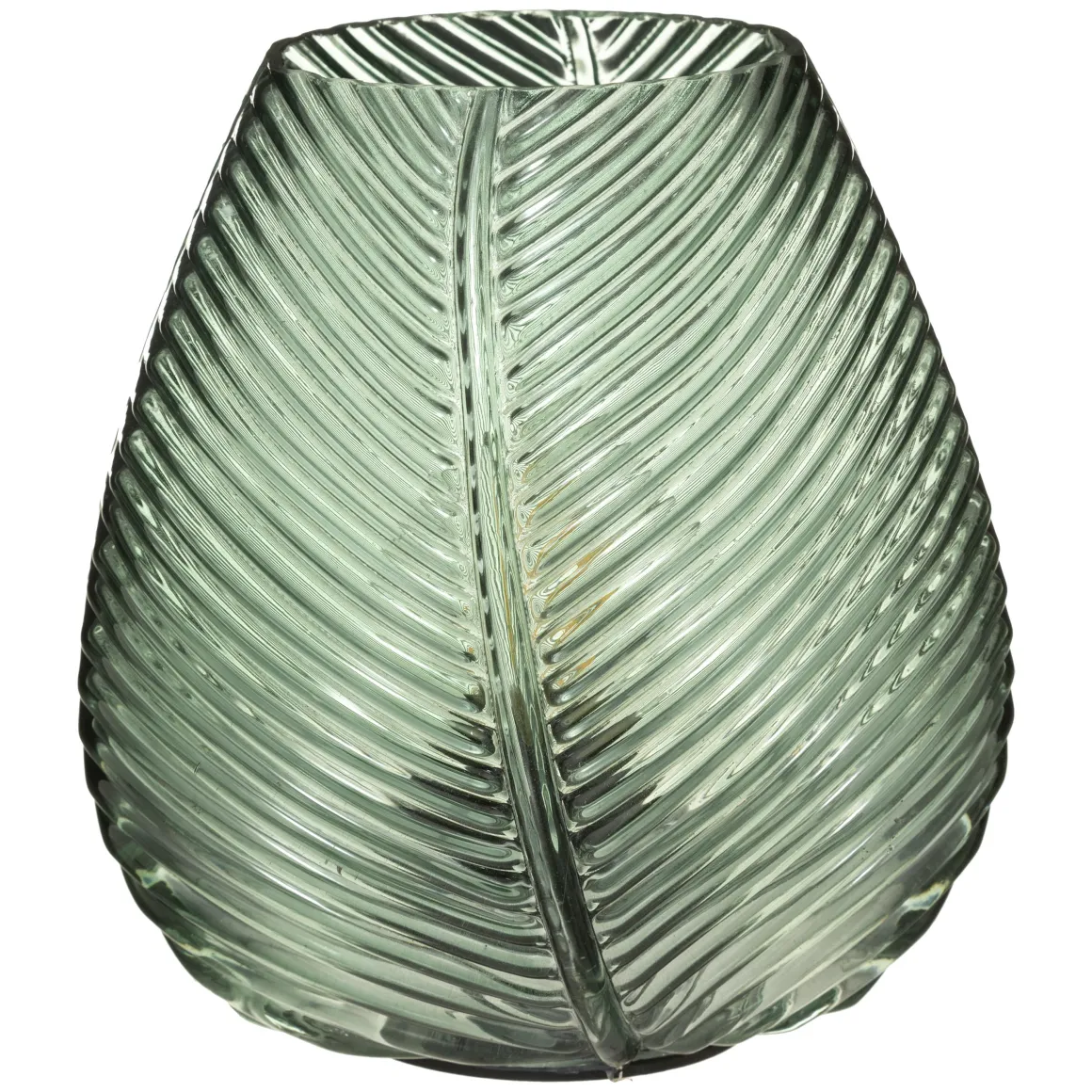 LAMPE LED VERRE PALM H.15CM