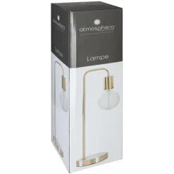 LAMPE METAL DORE KELI H.46CM