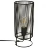 LAMPE NORA NOIR H.30CM