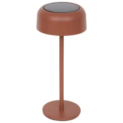 LAMPE SOLAIRE BOLTY RECHARGEABLE USBC ACAJOU H.30CM
