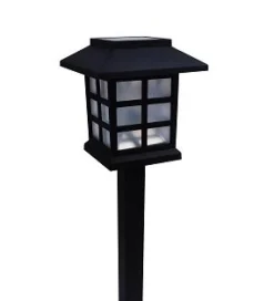 LAMPE SOLAIRE 1 LED BLANC CABANON H38CM