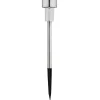 LAMPE SOLAIRE 1 LED BLANC INOX H36.5CM
