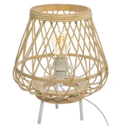 LAMPE TREPIED BAMBOU RITUAL H.31CM