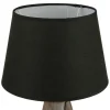 LAMPE TREPIED PIN MIRY NOIR H.48CM