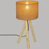 LAMPE TREPIED SEAV NATUREL H.52CM
