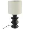 LAMPE YULIA NOIR H.40CM