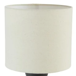 LAMPE YULIA NOIR H.40CM
