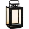 LANTERNE AMBER D.14X14X27.5CM