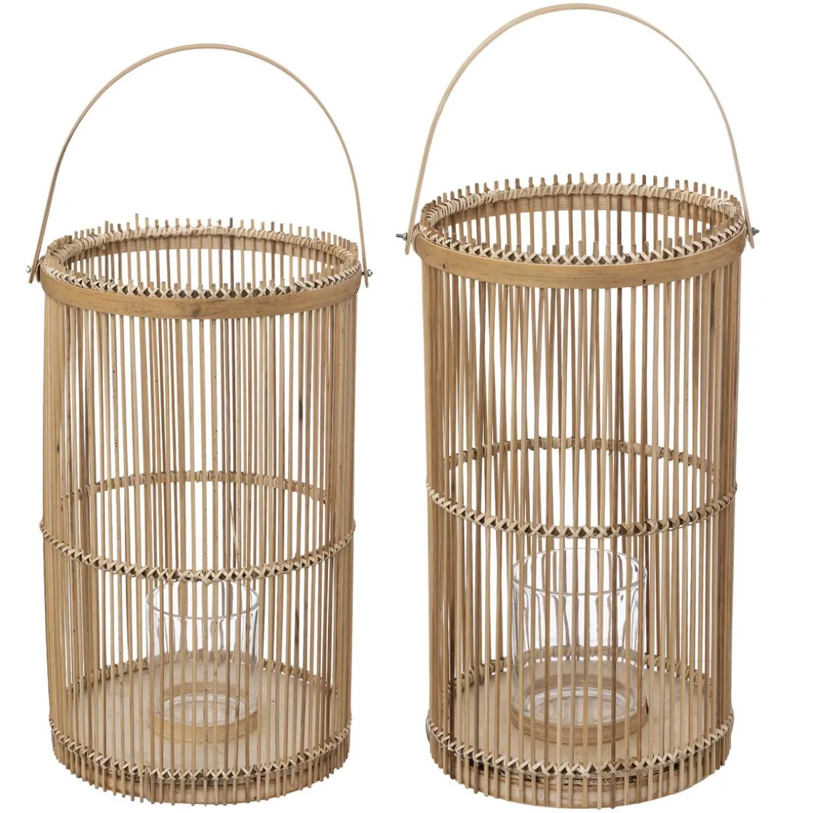 LANTERNE BAMBOU D.21X36CM