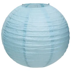 LANTERNE BOULE OYA BLEU D.35CM