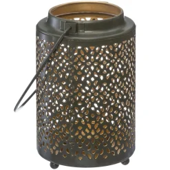 LANTERNE METAL AOP H.13.5CM