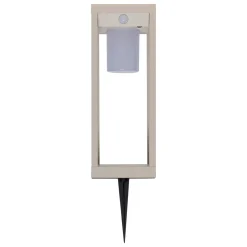 LANTERNE SOLAIRE PIKY ARGILE H.40CM
