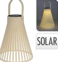 LANTERNE SOLAIRE SABLE 20X20X23.5CM