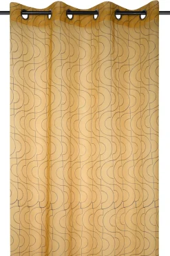 LENNY VOILE 140X260CM MOUTARDE