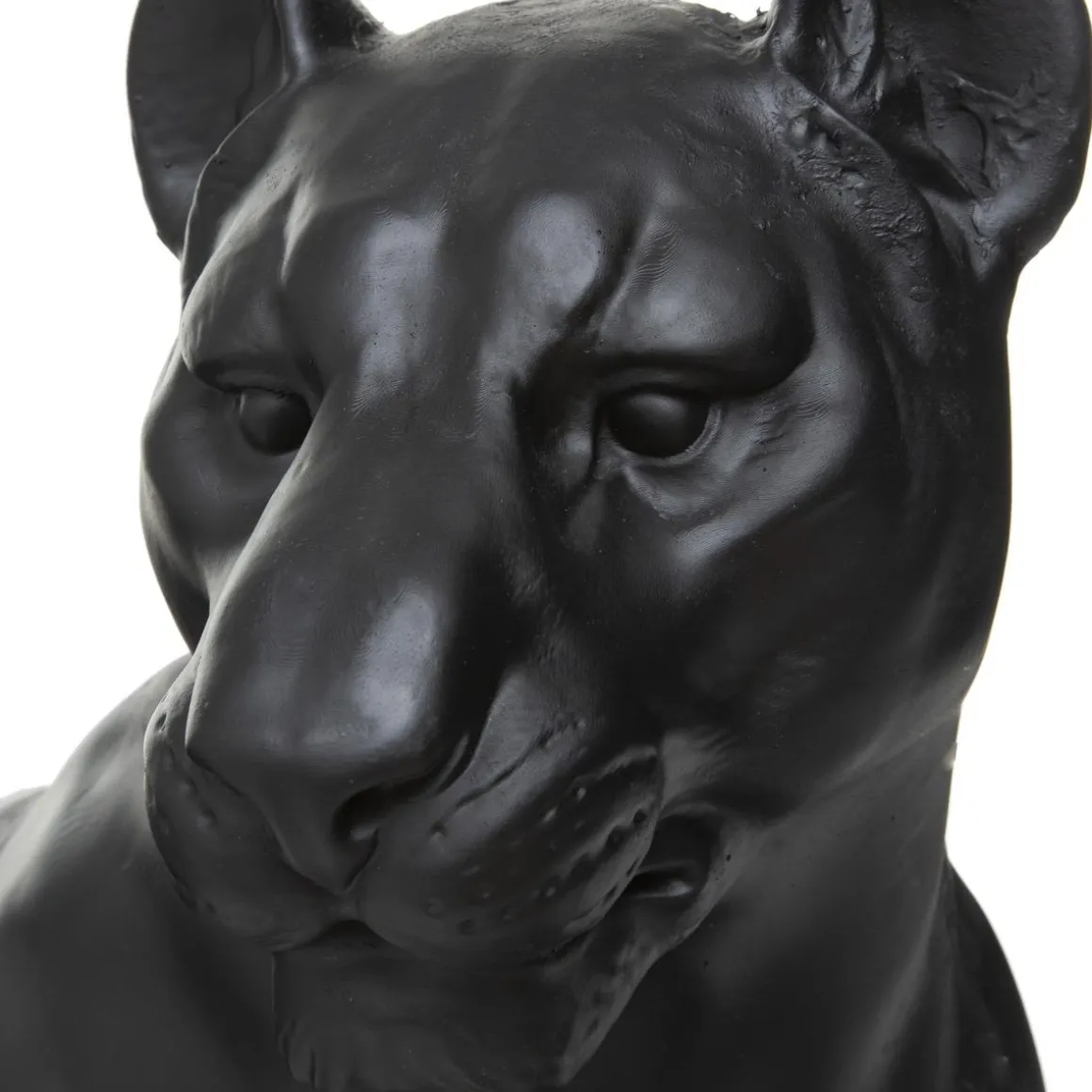 LEOPARD RESINE COUCHE 80X39X38CM