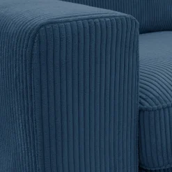 LIVIA CANAPE 2 PLACES BLEU POSO 05