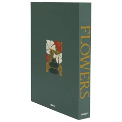 LIVRE RANGEMENT DECO BEAUTY ET FLOWERS 33X25CM