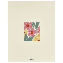 LIVRE RANGEMENT DECO BEAUTY ET FLOWERS 33X25CM