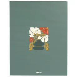 LIVRE RANGEMENT DECO BEAUTY ET FLOWERS 33X25CM