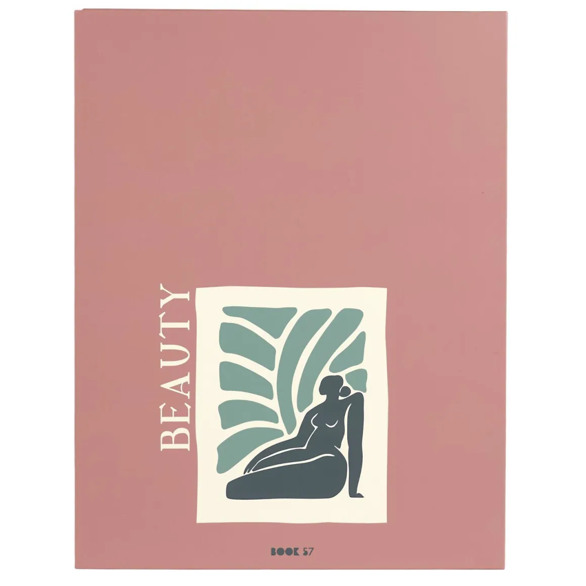 LIVRE RANGEMENT DECO BEAUTY ET FLOWERS 33X25CM