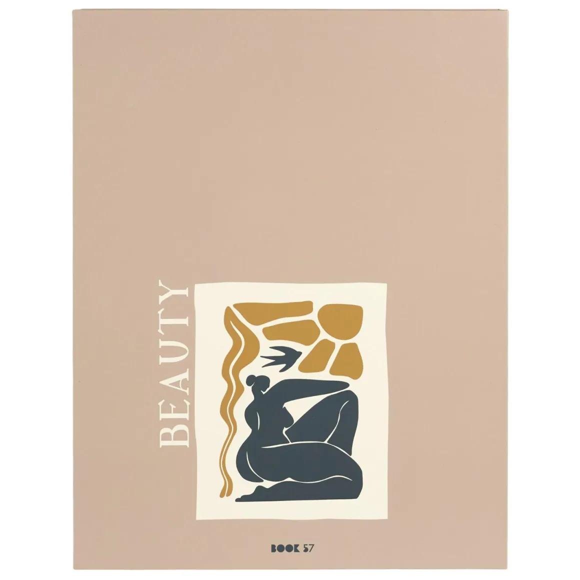 LIVRE RANGEMENT DECO BEAUTY ET FLOWERS 33X25CM