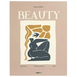 LIVRE RANGEMENT DECO BEAUTY ET FLOWERS 33X25CM