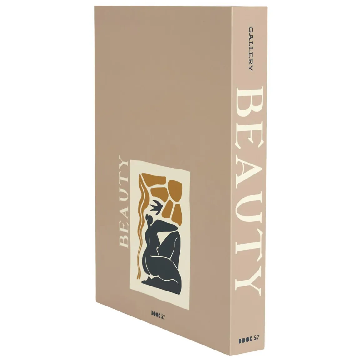 LIVRE RANGEMENT DECO BEAUTY ET FLOWERS 33X25CM
