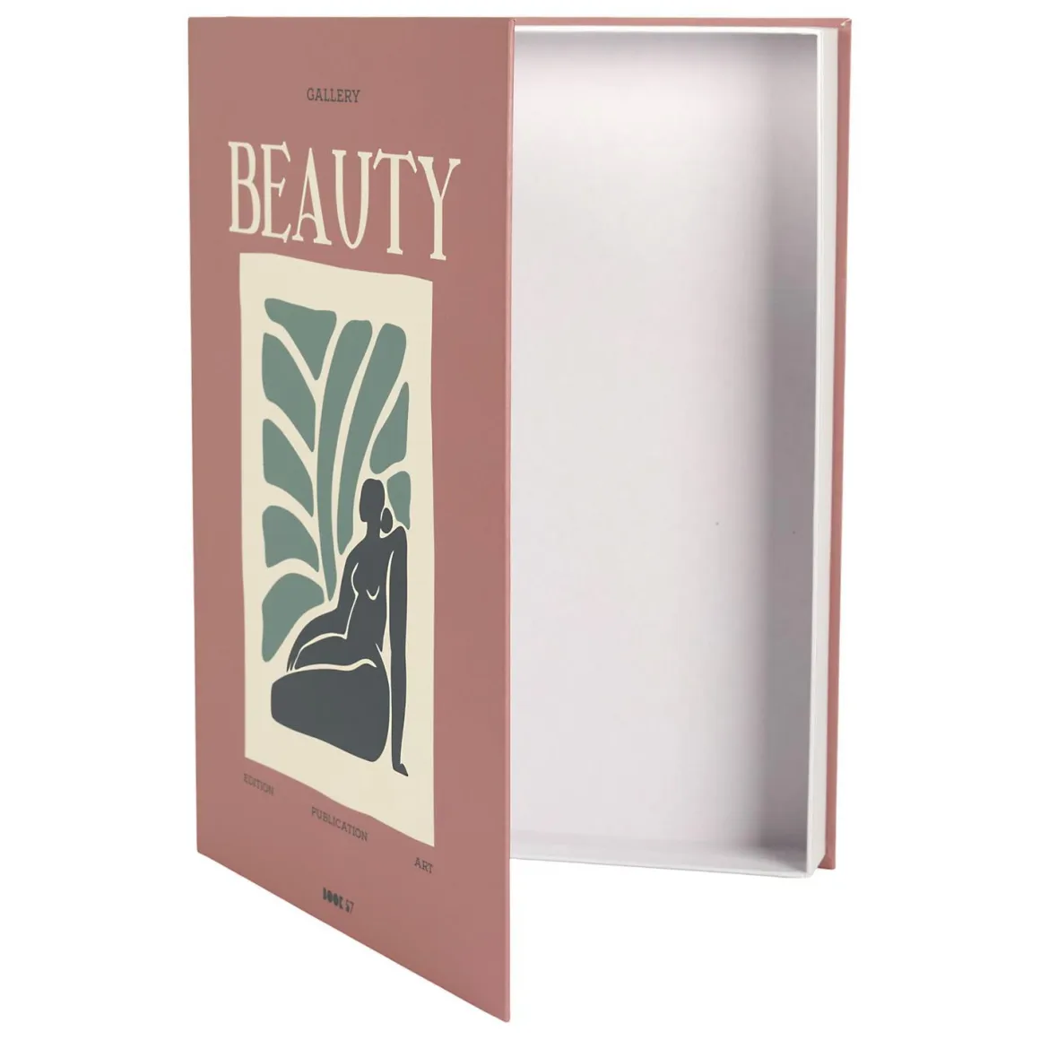 LIVRE RANGEMENT DECO BEAUTY ET FLOWERS 33X25CM