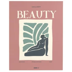 LIVRE RANGEMENT DECO BEAUTY ET FLOWERS 33X25CM