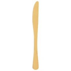 LOT 2 COUTEAUX GOLD INOX OR