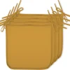 LOT 4 GALETTES CHAISE HAWAI SOLEIL 38X38CM