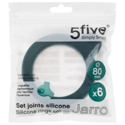 LOT 6 JOINTS JARRO SILICONE TAILLE S