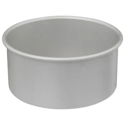 LOT 3 MOULES A GATEAU ALUMINIUM BORD HAUT POUR PIECE MONTEE
