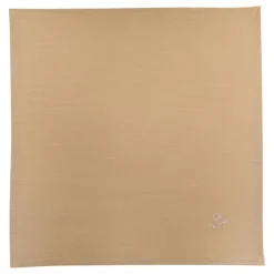 LOT 4 SERVIETTES JOY BRODE BEIGE 40X40CM