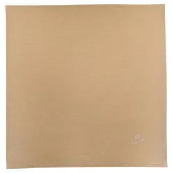 LOT 4 SERVIETTES JOY BRODE BEIGE 40X40CM