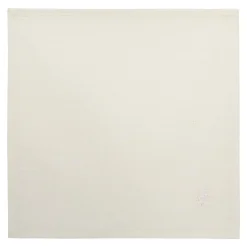 LOT 4 SERVIETTES JOY BRODE BLANC 40X40CM