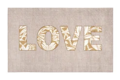 LOVING TAPIS RUBBER 45X75CM NATUREL