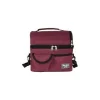 LUNCH BOX ISOTHERME BANDOULIERE ET POIGNEE 25X22X 16 CM